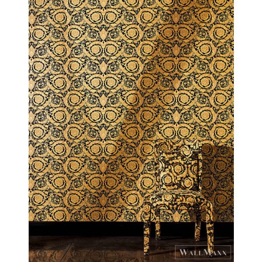 AS CREATION VERSACE 3 2022 93583-4 RÓZSA-FEKETE TAPÉTA