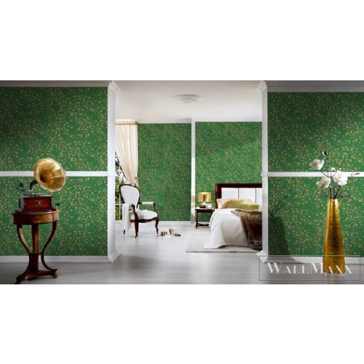 AS CREATION VERSACE 4 2022 93585-6 VIRÁG-ZÖLD TAPÉTA