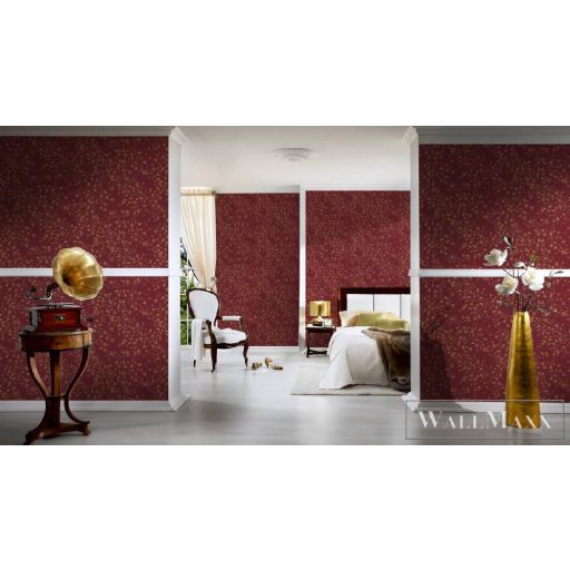 AS CREATION VERSACE 4 2022 93585-7 VIRÁG-PIROS TAPÉTA