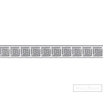   AS CREATION Only Borders 93646-1 sötét görög mintás klasszikus bordűr