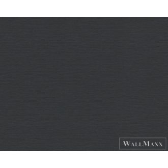   AS CREATION 93754-3 mély szürke textil hatású mosható tapéta