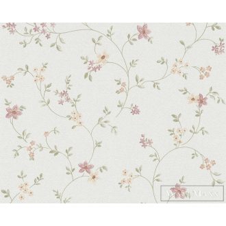   AS CREATION Maison Charme 93770-1 színes virág mintás klasszikus tapéta