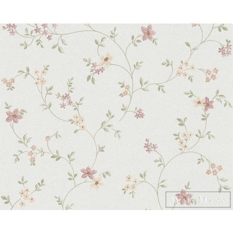 AS CREATION Maison Charme 93770-1 színes virág mintás klasszikus tapéta