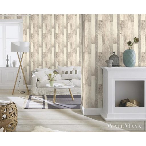 Rasch világos famintás tapéta 941647