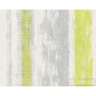 AS CREATION Elements 94425-1 zöld intarzia modern tapéta