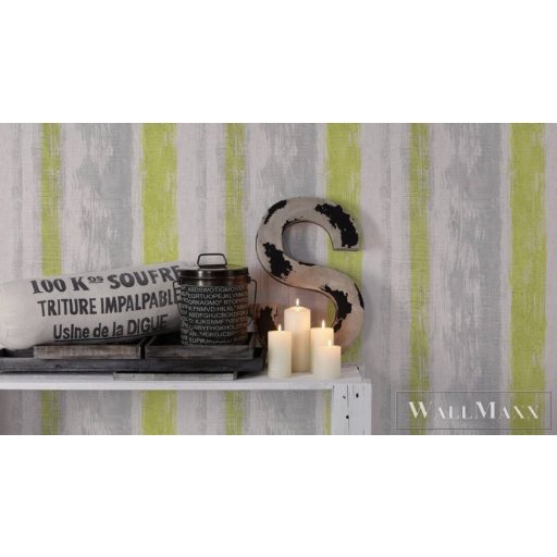 AS CREATION Elements 94425-1 zöld intarzia modern tapéta