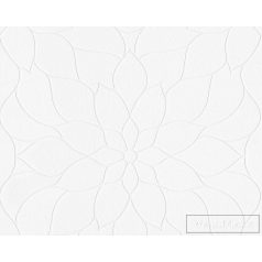   AS CREATION MeisterVlies Create 95071-0 fehér virág mintás festhető tapéta