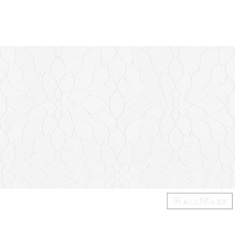   AS CREATION MeisterVlies Create 95081-9 fehér virág mintás festhető tapéta