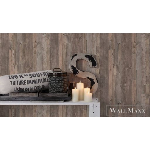 AS CREATION Elements 95405-3 bézs kerítés vidéki tapéta