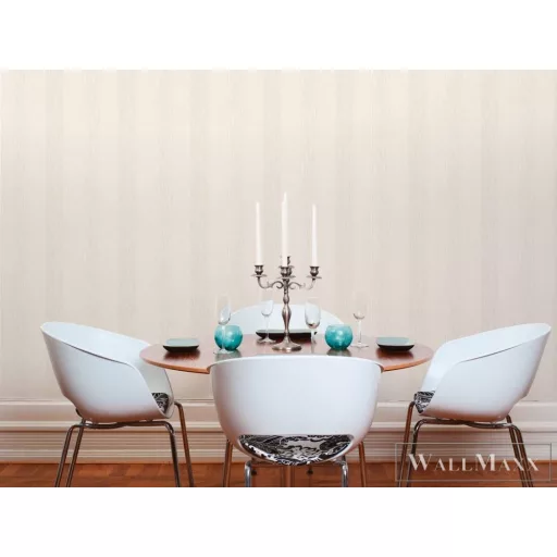 AS CREATION AP Finest 95660-2 krémszínű csíkos modern tapéta