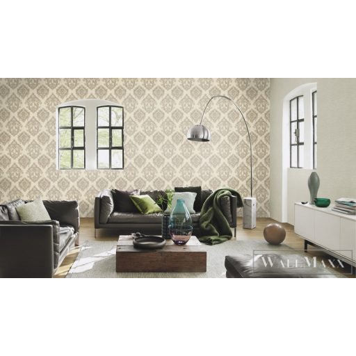 RASCH MAXIMUM XV 2021 959352 BÉZS SZÖVETMINTÁS TAPÉTA