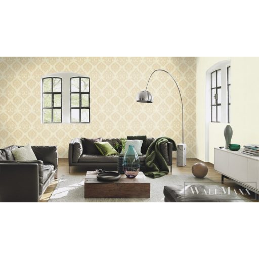 RASCH MAXIMUM XV 2021 959529 OLIVA SZÖVETMINTÁS TAPÉTA