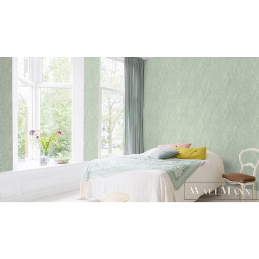 RASCH Axiom 960839 zöld grafikus minta elegáns XXL tapéta