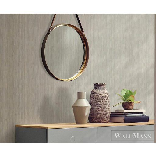 963205 barna-szürke függőleges osztású tapéta