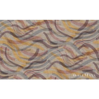 RASCH Jolly 970258 színes hullámos Vidám méteres tapéta