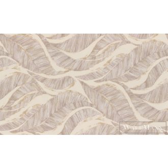   RASCH Ascona 979039 arany-barna levél mintás szofisztikált XXL tapéta