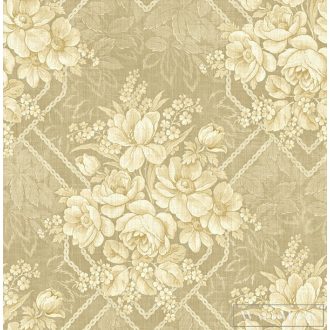   KT-EXCLUSIVE AnnaBelle AK40005 bézs virág mintás barokk tapéta