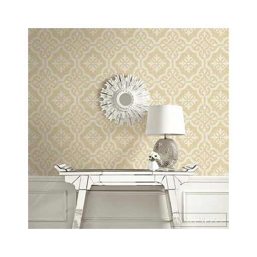 KT-EXCLUSIVE AnnaBelle AK40008 szürke virág mintás barokk tapéta