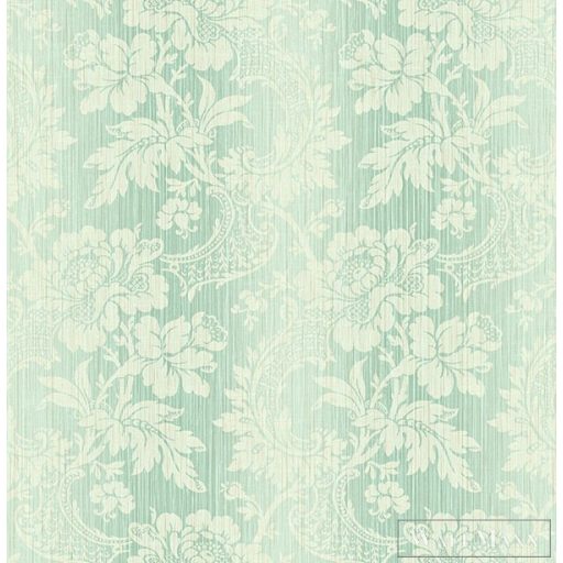 KT-EXCLUSIVE AnnaBelle AK40202 türkíz virág mintás barokk tapéta