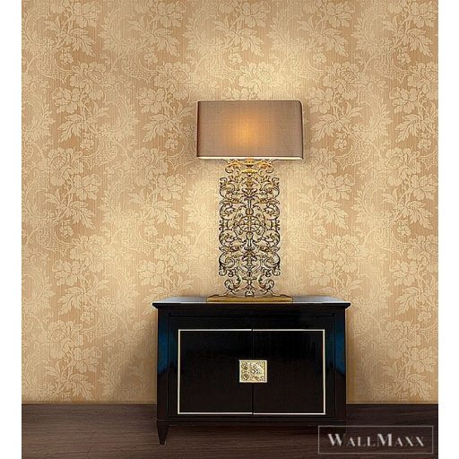 KT-EXCLUSIVE AnnaBelle AK40205 bézs virág mintás barokk tapéta