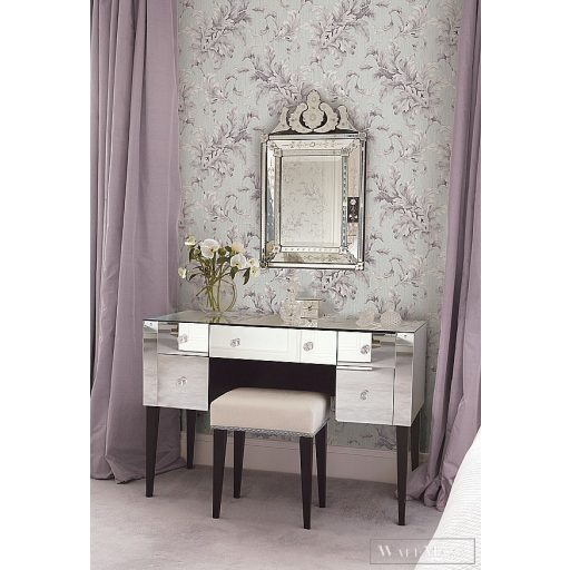 KT-EXCLUSIVE AnnaBelle AK40909 lila levél mintás barokk tapéta