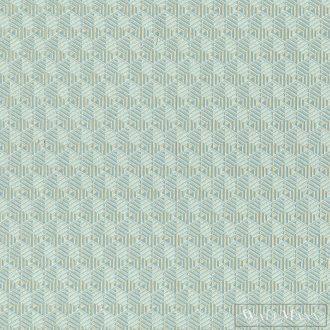   SketchTwenty Chelsea 2023 CH01322 zöldeskék grafikus tapéta