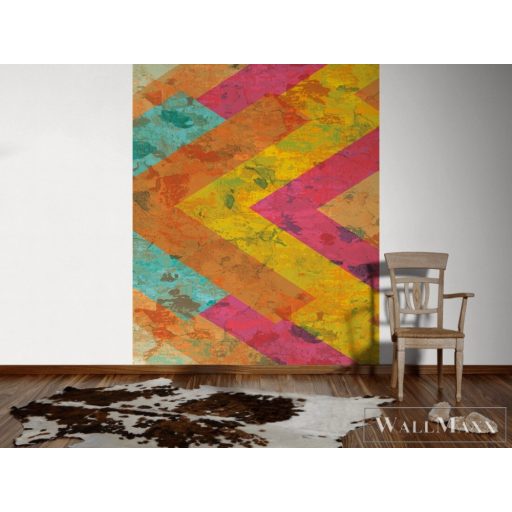 AS CREATION Metropolitan Stories 2 2023 DD118826 narancssárga fokváros mintás digitális panel