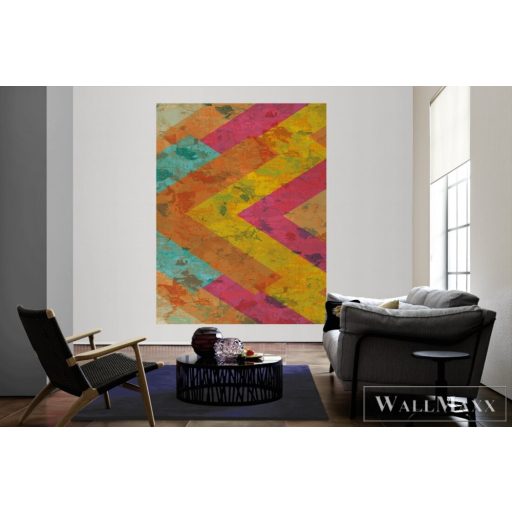 AS CREATION Metropolitan Stories 2 2023 DD118826 narancssárga fokváros mintás digitális panel