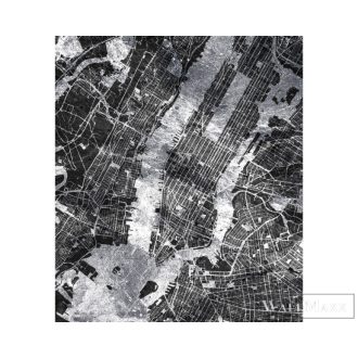   AS Creation Metropolitan Stories 2 2023 DD118828 fekete, fehér New York mintás Jelenet vlies digitális panel