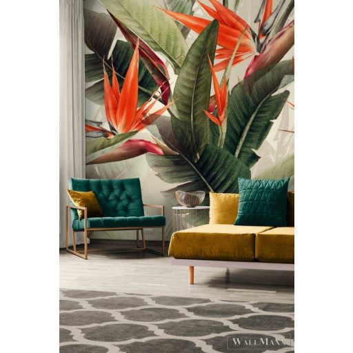 AS CREATION Cuba DD120242 virágmintás digitális panel