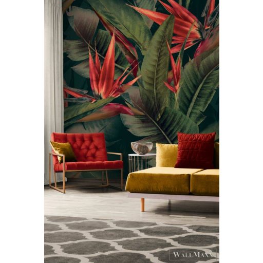 AS CREATION Cuba DD120243 virágmintás digitális panel