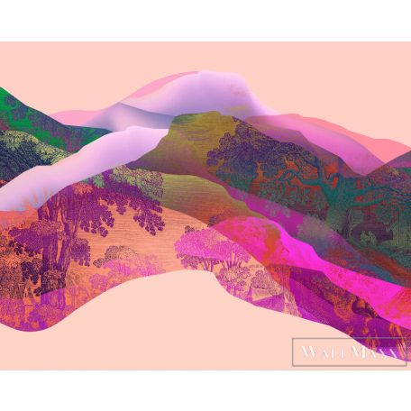 AS CREATION Walls by Patel 3 DD121796 rózsaszín magic mountain 1 digitális panel