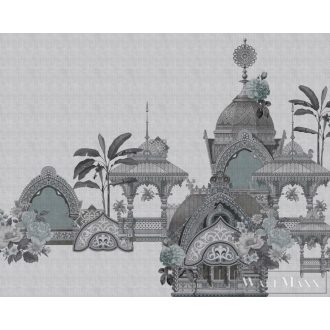   AS CREATION Walls by Patel 3 DD121832 kék jaipur 3 digitális panel