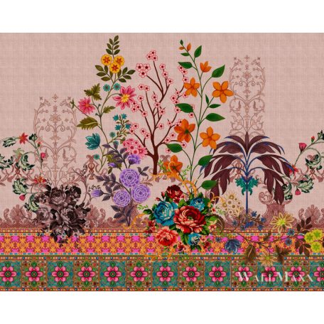 AS CREATION Walls by Patel 3 DD121848 rózsaszín oriental garde 4 digitális panel