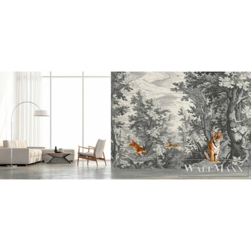 AS CREATION Walls by Patel 3 DD121880 bézs fancy forest 2 digitális panel