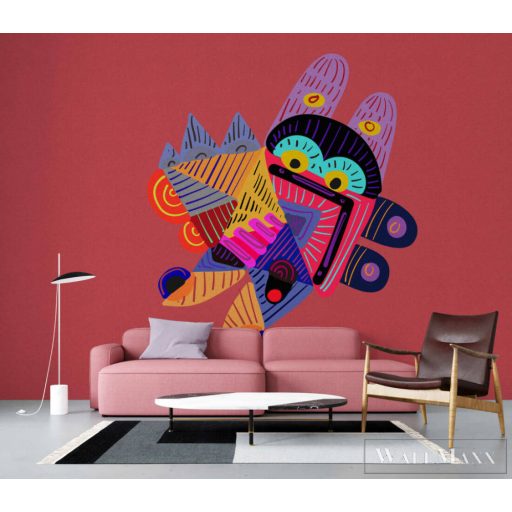 AS CREATION Walls by Patel 3 DD121920 piros looneyland 1 digitális panel