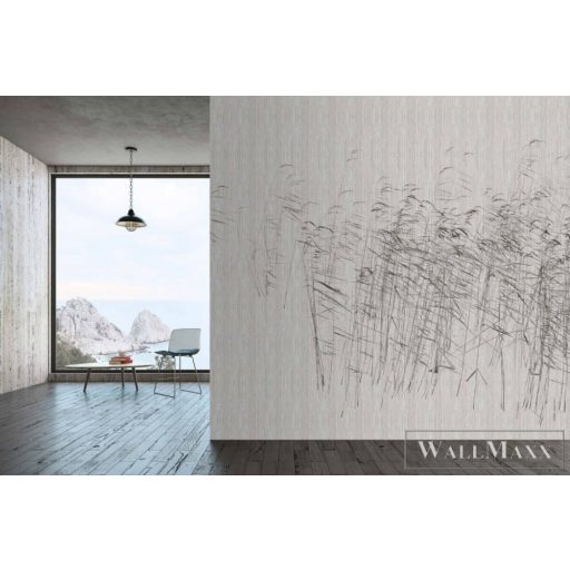 AS CREATION Walls by Patel 3 DD122056 szürke AT THE POND 2 digitális panel