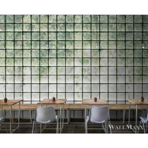 AS CREATION Walls by Patel 3 DD122076 zöld GREENHOUSE 2 digitális panel