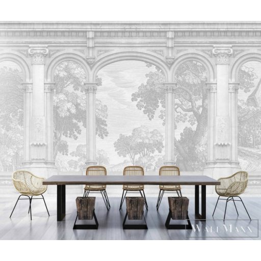 AS CREATION Walls by Patel 3 DD122208 szürke ROMA 1 digitális panel