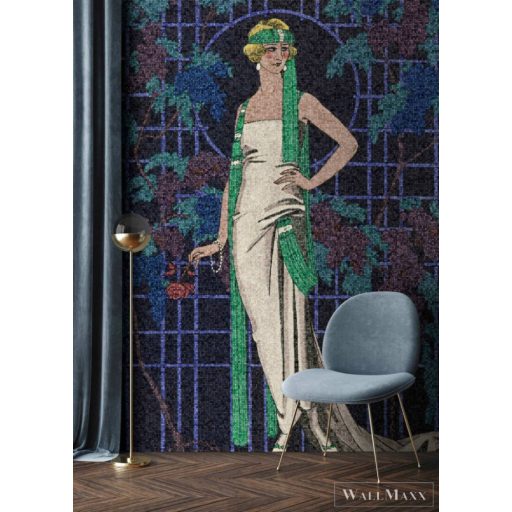 AS CREATION Walls by Patel 3 DD122244 kék SCALA 2 digitális panel