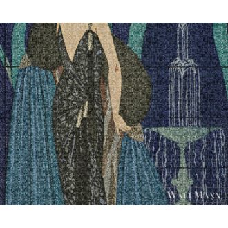   AS CREATION Walls by Patel 3 DD122248 kék SCALA 3 digitális panel