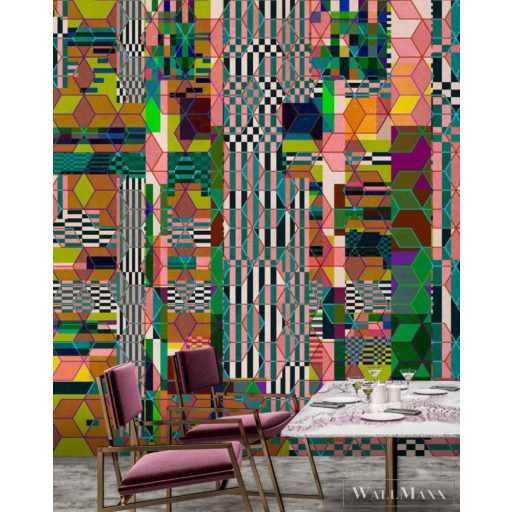 AS CREATION Walls by Patel 3 DD122252 kék MIRAGE 1 digitális panel