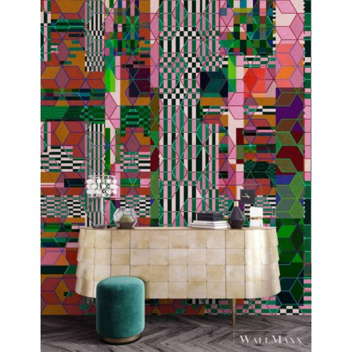 AS CREATION Walls by Patel 3 DD122256 rózsaszín MIRAGE 2 digitális panel