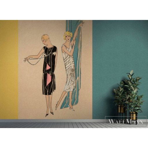 AS CREATION Walls by Patel 3 DD122276 bézs PARISIENNE 2 digitális panel