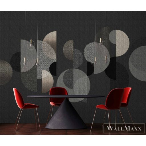 AS CREATION Walls by Patel 3 DD122288 fekete CHELSEA 2 digitális panel