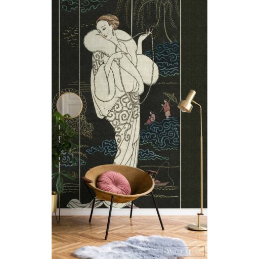 AS CREATION Walls by Patel 3 DD122308 fekete ADLON 3 digitális panel