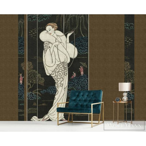 AS CREATION Walls by Patel 3 DD122312 barna ADLON 4 digitális panel