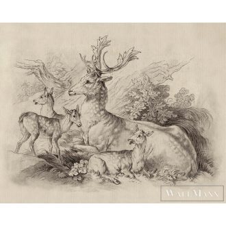   AS CREATION Walls by Patel 3 DD122380 bézs ON THE GRASS 1 digitális panel