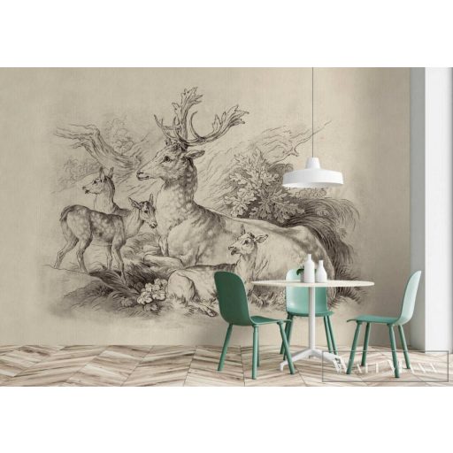 AS CREATION Walls by Patel 3 DD122380 bézs ON THE GRASS 1 digitális panel