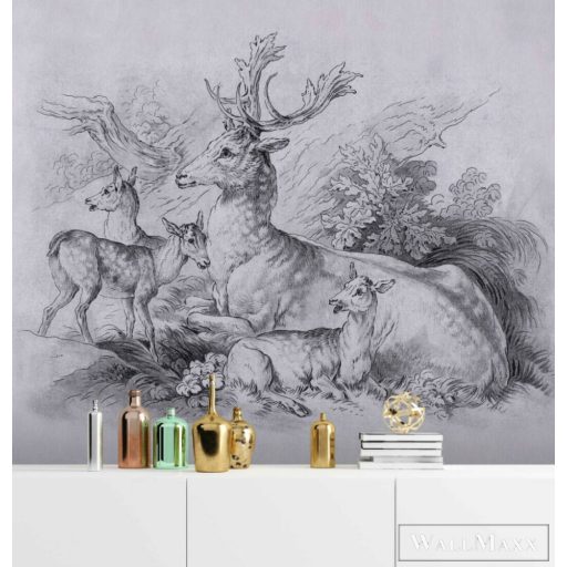 AS CREATION Walls by Patel 3 DD122384 lila ON THE GRASS 2 digitális panel